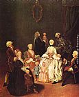 Patrician Family by Pietro Longhi